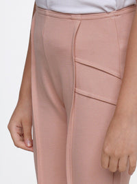 AND Girls Pink Skinny Fit Trouser