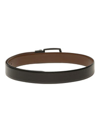 Teakwood Leathers Men Textured Leather Reversible Formal Belt