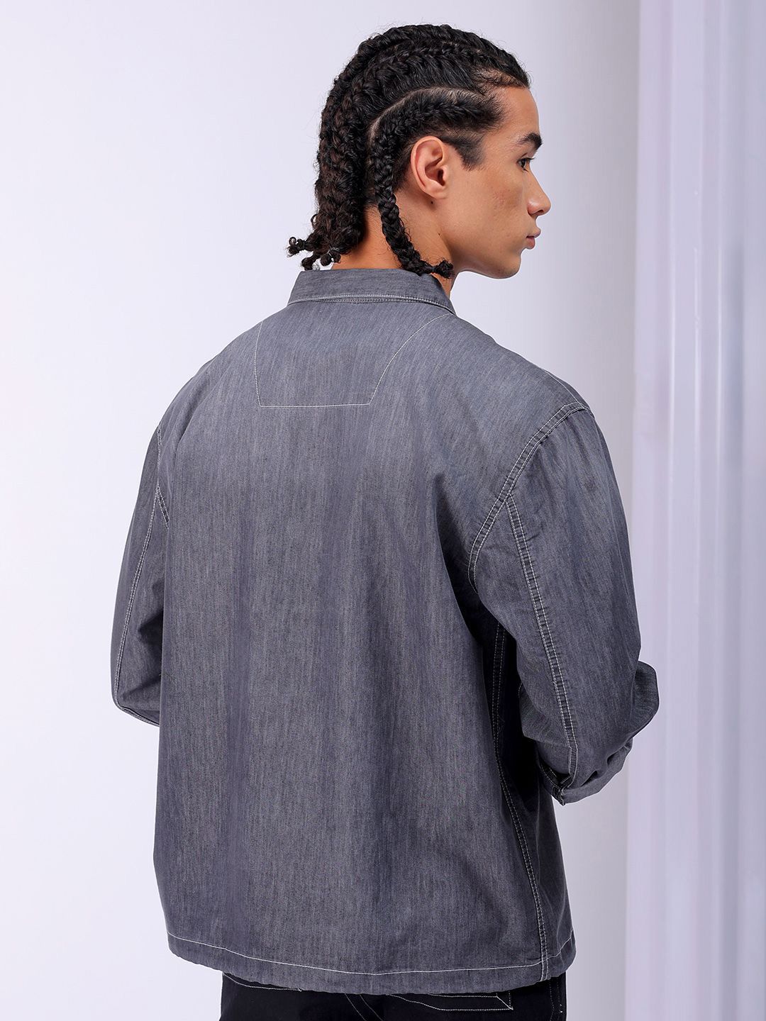 The Indian Garage Co Men Boxy Opaque Casual Shirt