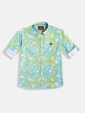Monte Carlo Boys Printed Smart Fit Shirt