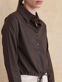 Rareism Women Shirt Shirt Shirt Style Tops