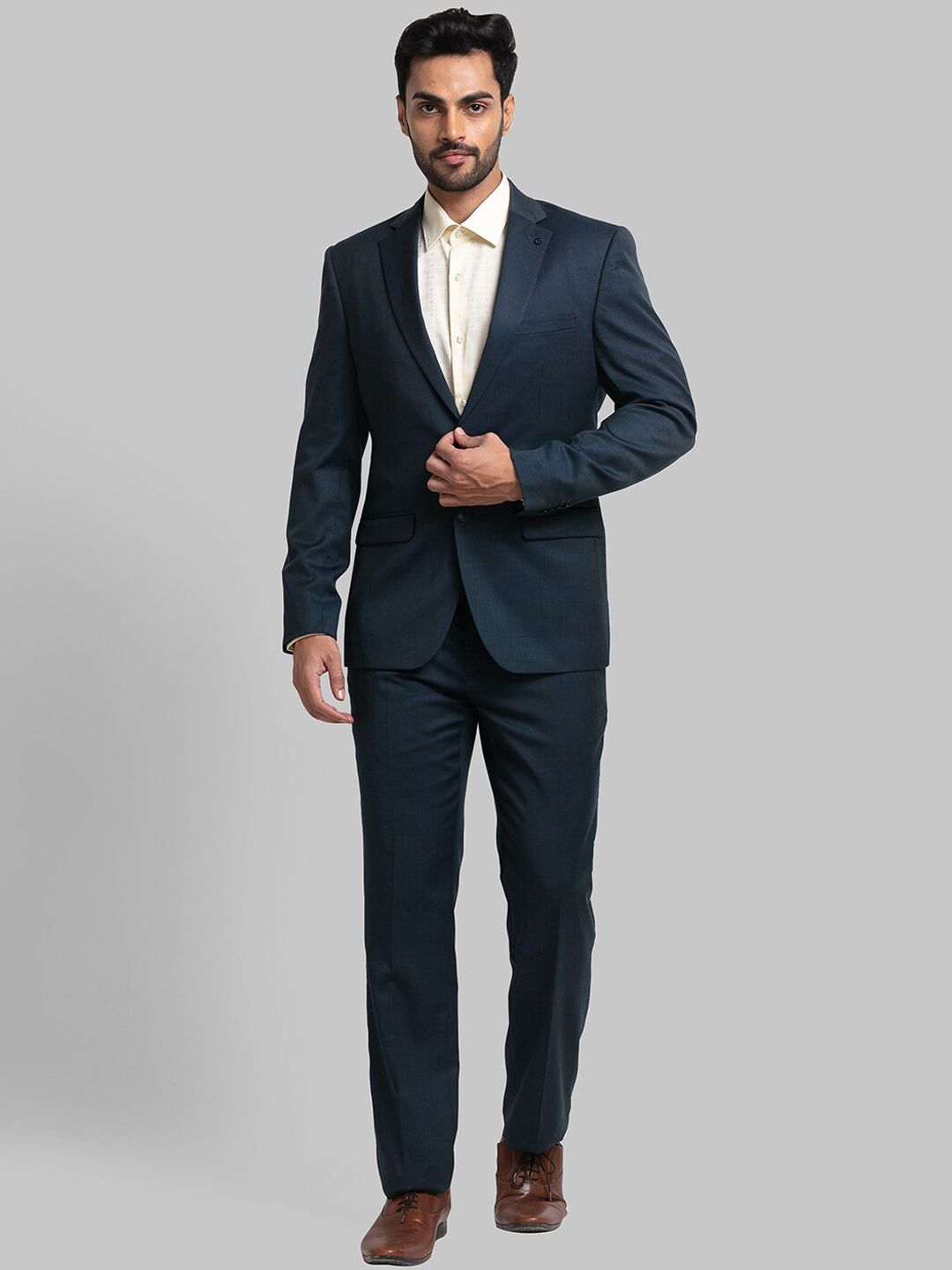 Raymond Men Single Breasted Two Piece Formal Suit
