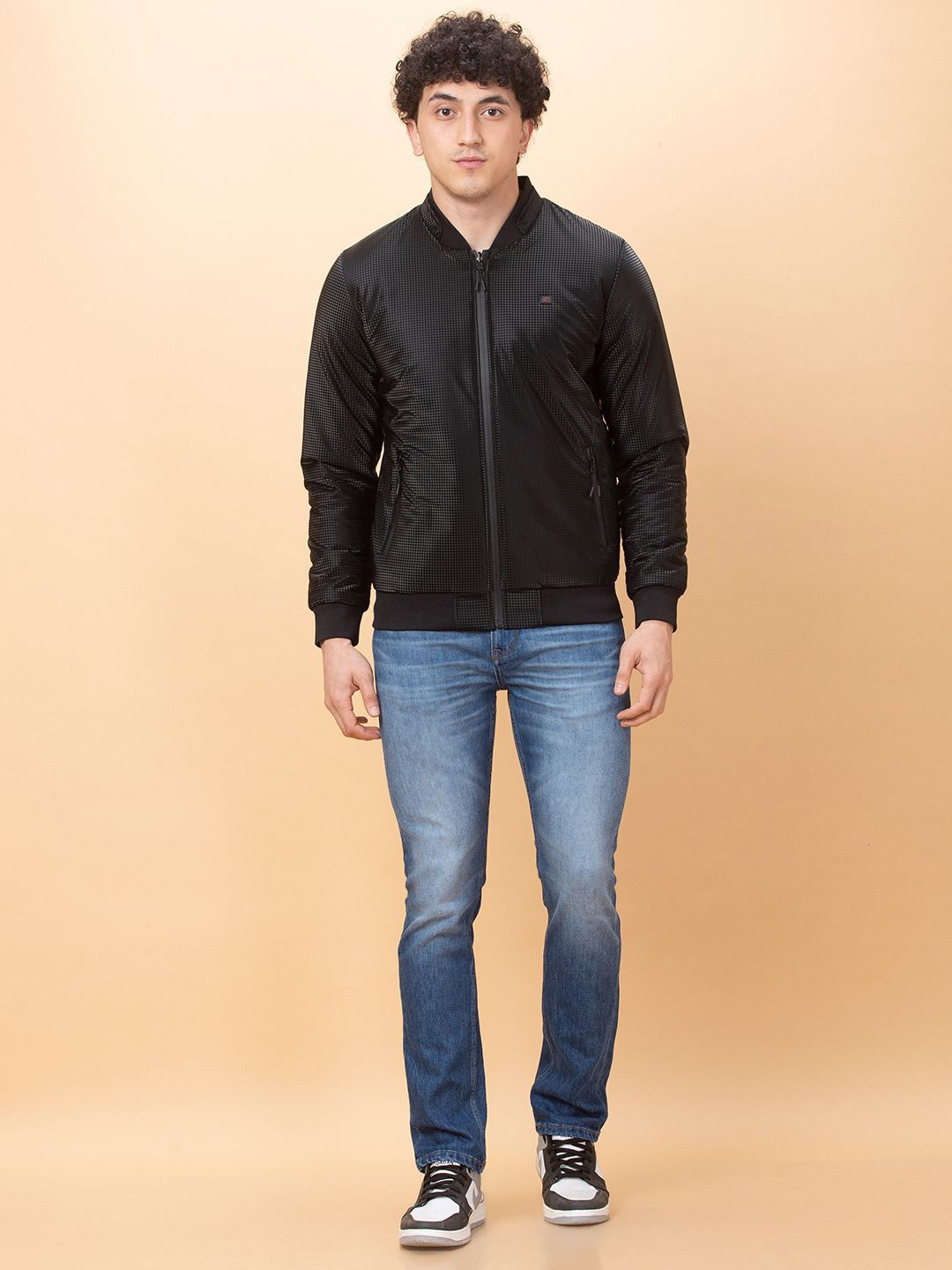 Being Human Geometric Reversible Bomber Jacket