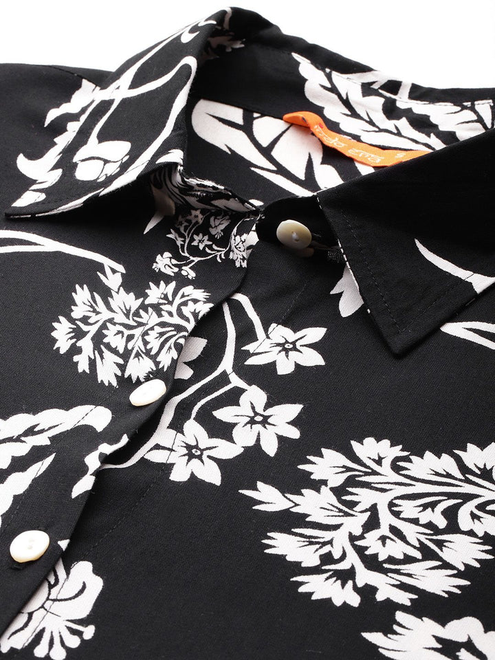 Indo Era Floral Printed Kurta with Trousers