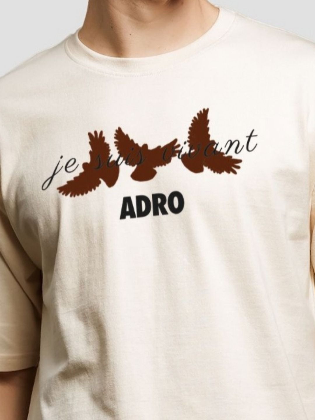 T-shirt Bercetak Lelaki ADRO