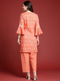 Anouk Ethnic Motifs Embroidered Kurta with Trousers