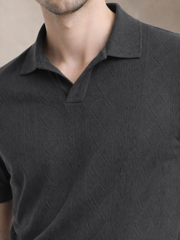 Baju-T Kolar Polo ADRO Lelaki
