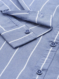 The Indian Garage Co Men Striped Casual Shirt
