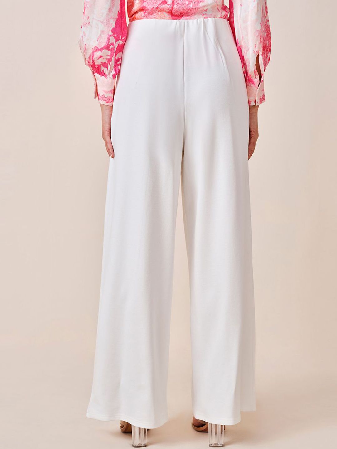 AND Women Slim Fit Parallel Trousers
