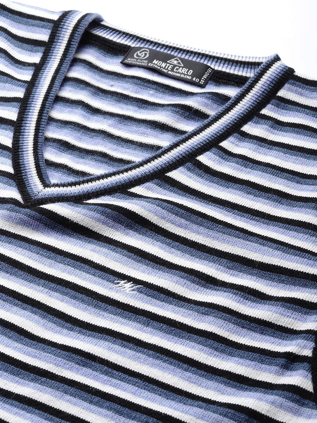 Monte Carlo Striped Sweater Vest