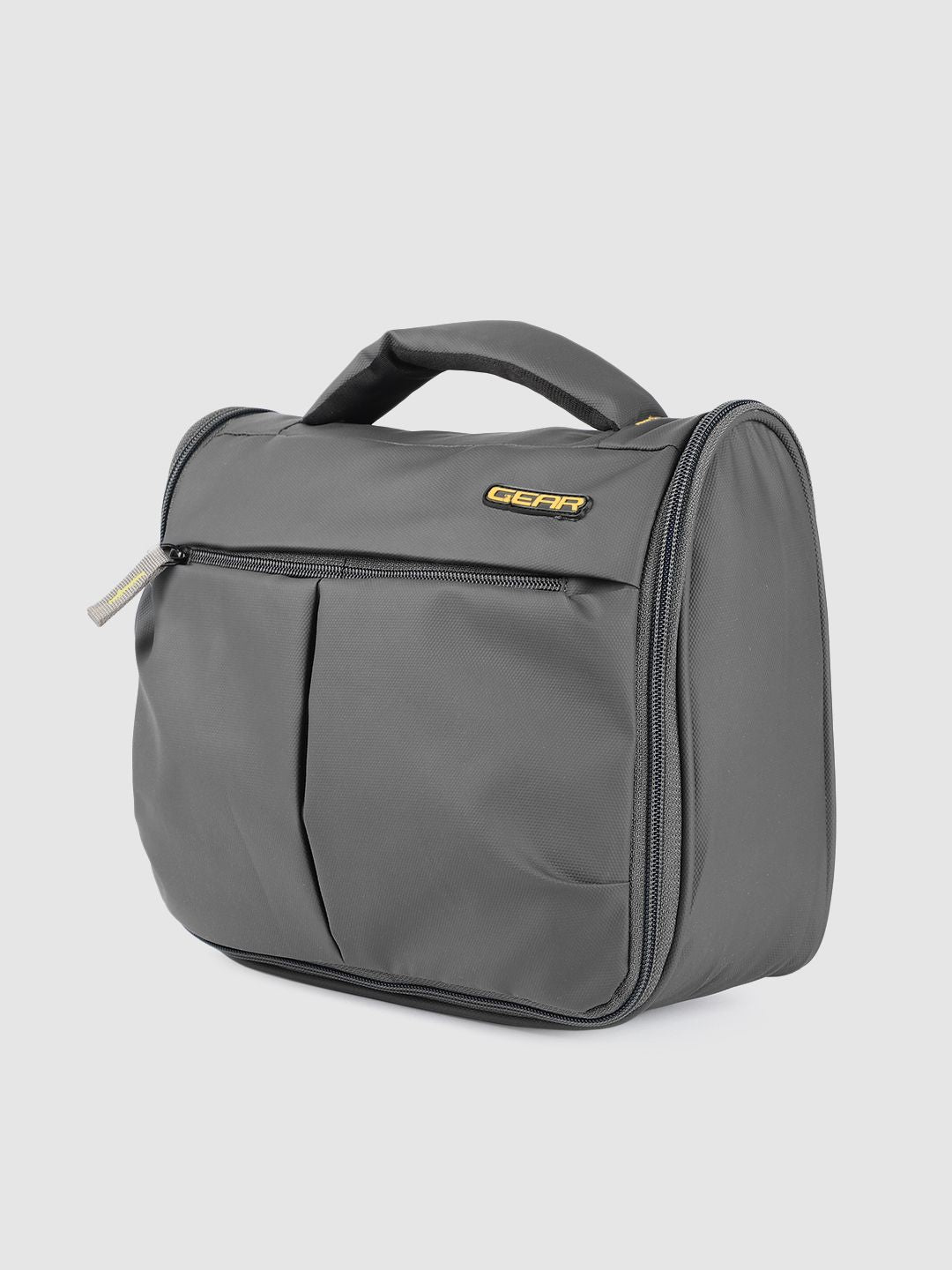 Gear Unisex Grey Solid Sauve Toilet Kit