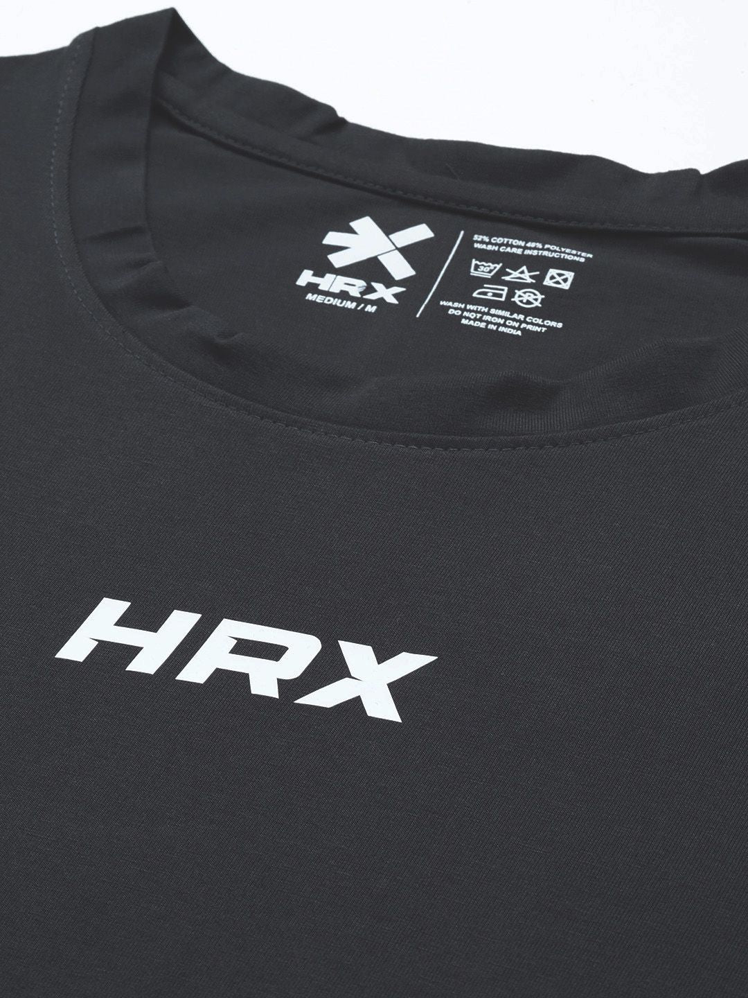 HRX by Hrithik Roshan Typography Printed Training T-shirt