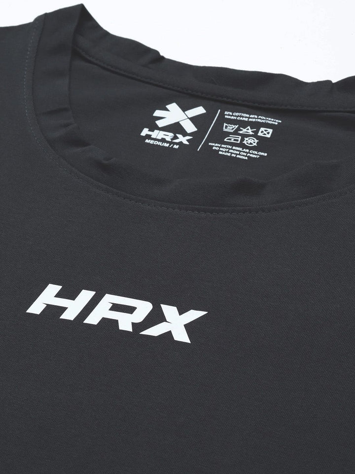 HRX by Hrithik Roshan Typography Printed Training T-shirt
