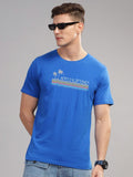 ADRO Typography Printed Round Neck Pure Cotton T-shirt