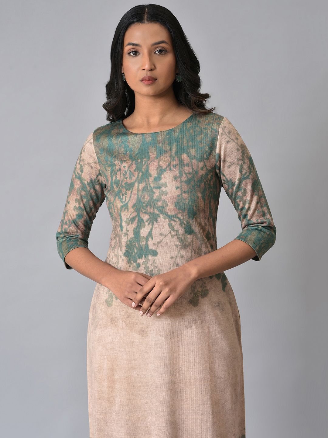 W A-Line Cotton Dress