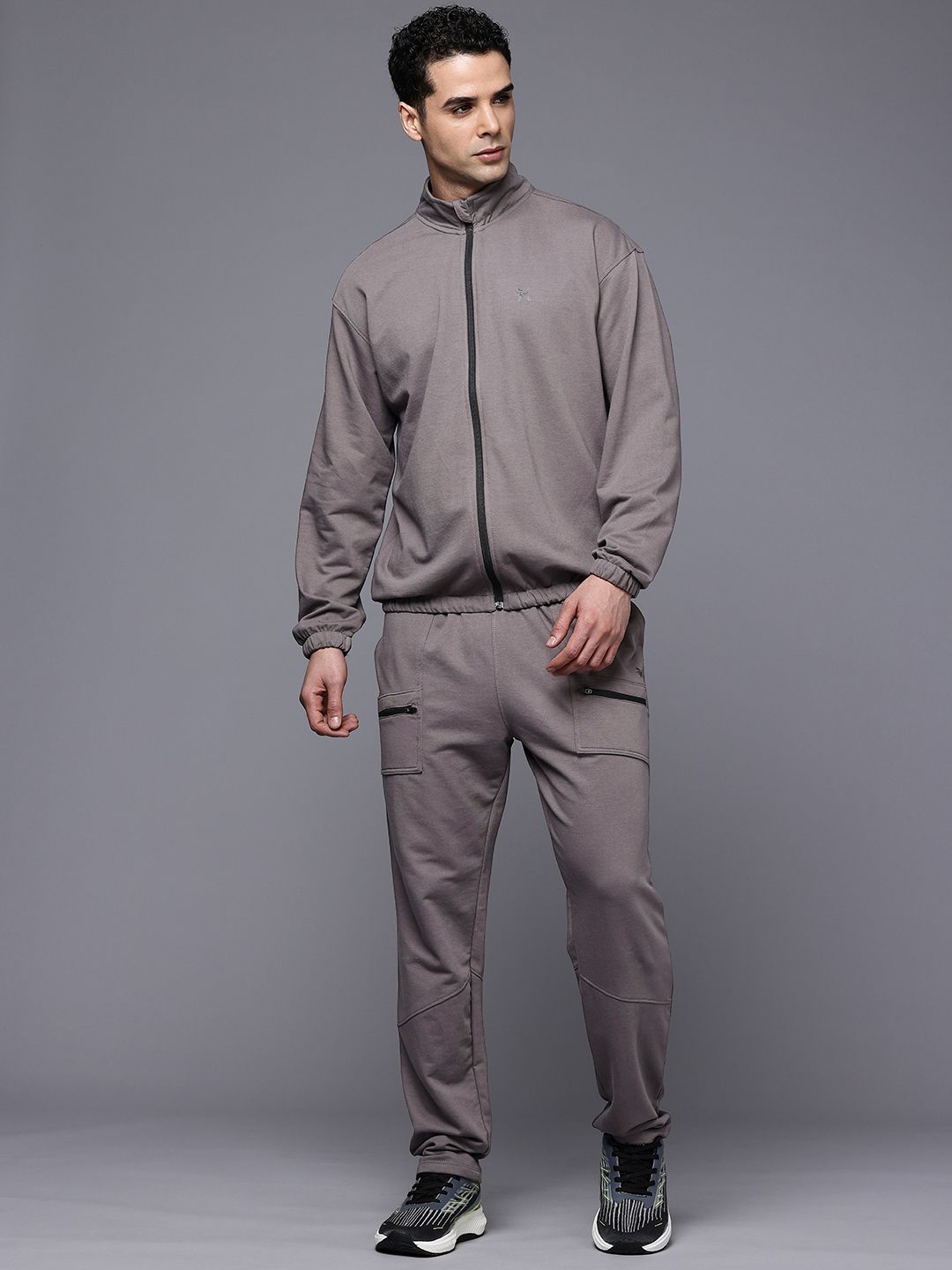 HRX by Hrithik Roshan Mock Collar Training Tracksuits