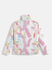 Monte Carlo Teen Girls Abstract Printed Padded Jacket