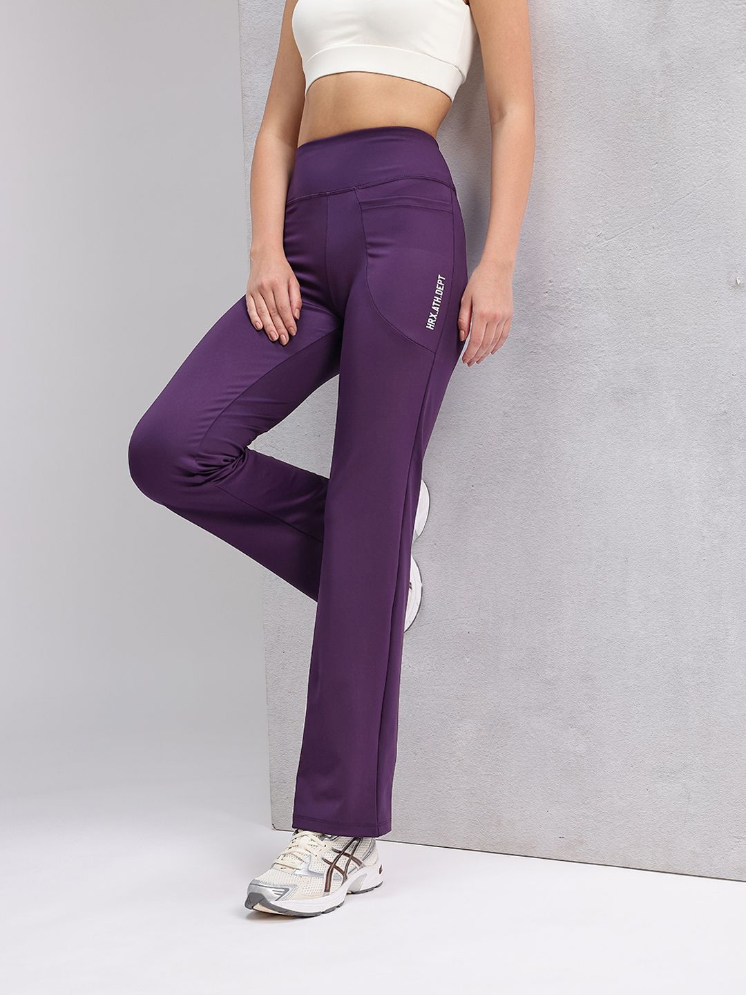 HRX by Hrithik Roshan Women Rapid-Dry Athleisure Track Pants