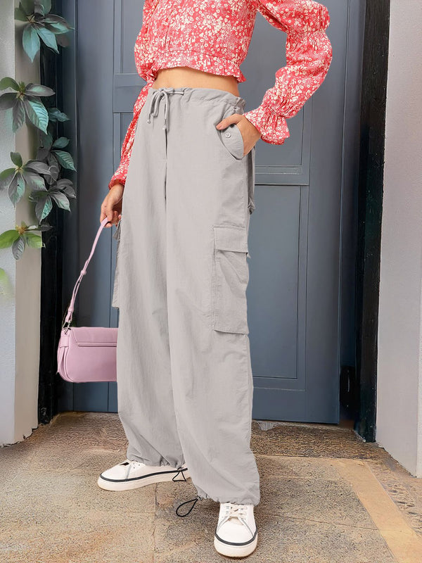 DressBerry Women Casuals Capsule Parachute Trousers