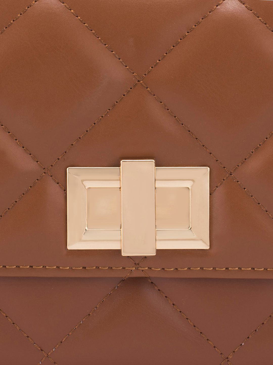 Lino Perros Structured Shoulder Bag With Quilted