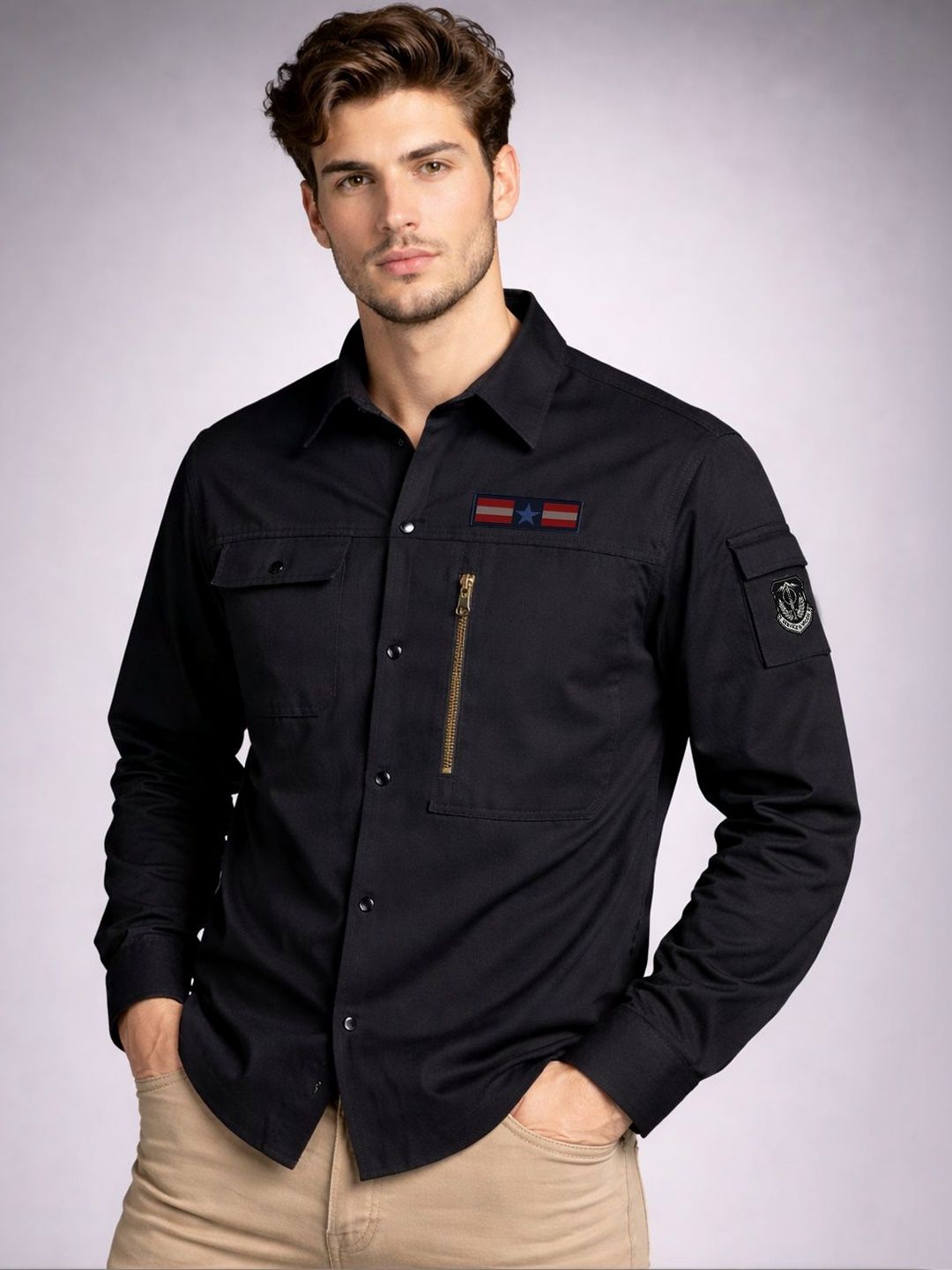 ADRO Men Standard Casual Shirt