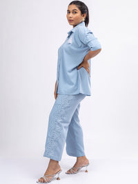 Mamicha Shirt Collar Shirt & Trousers Co-Ords