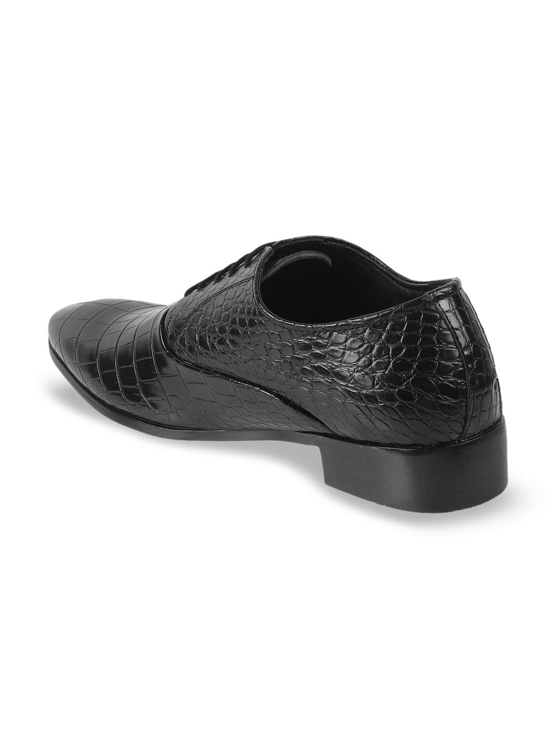 Metro Men Textured Formal Oxfords