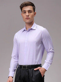 The Indian Garage Co. X Luxe Men Slim Fit Opaque Checked Formal Shirt