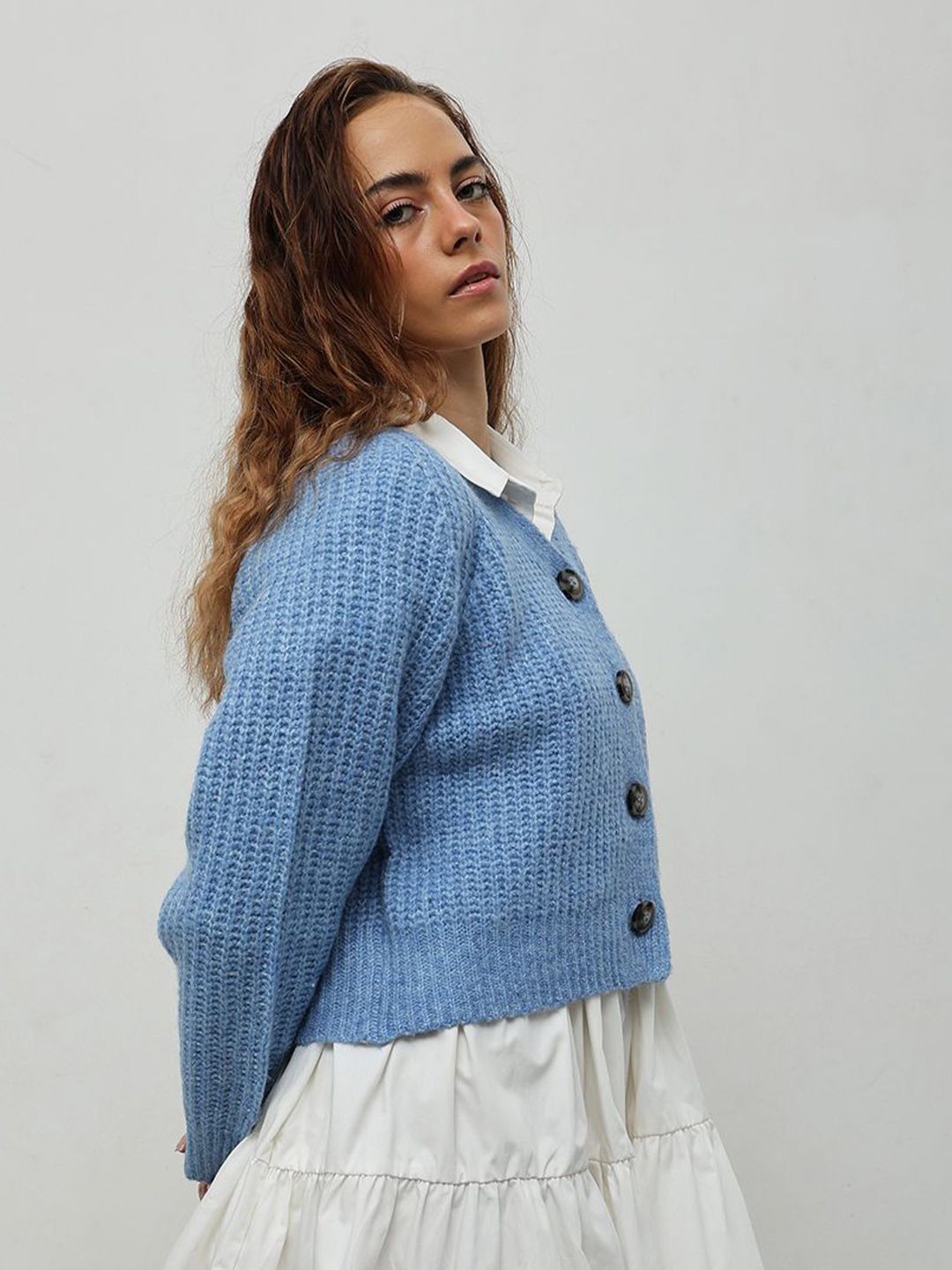 STREET 9 Women Cable Knit Cardigan