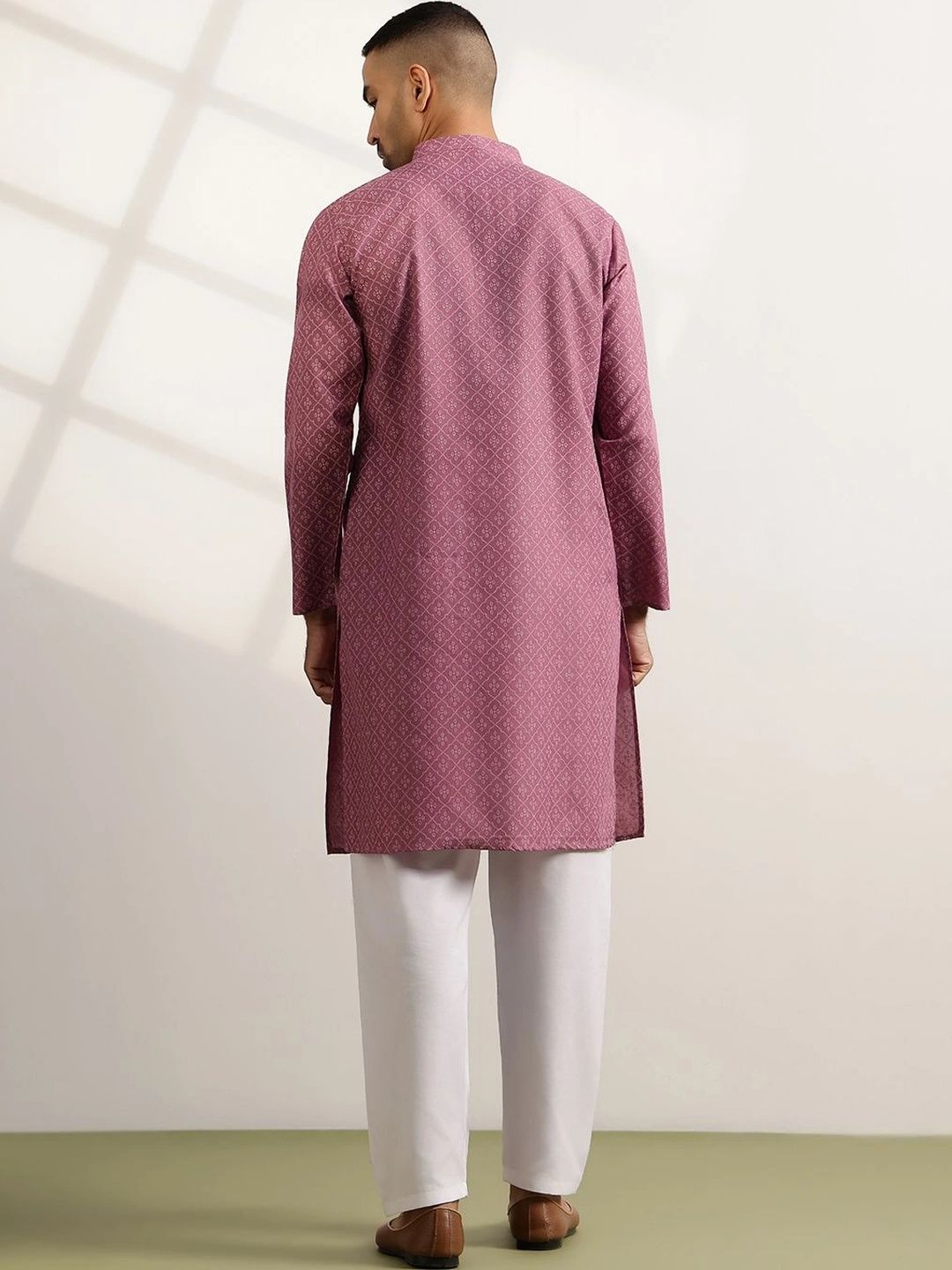 Anouk Men Printed Regular Kurta with Pyjamas
