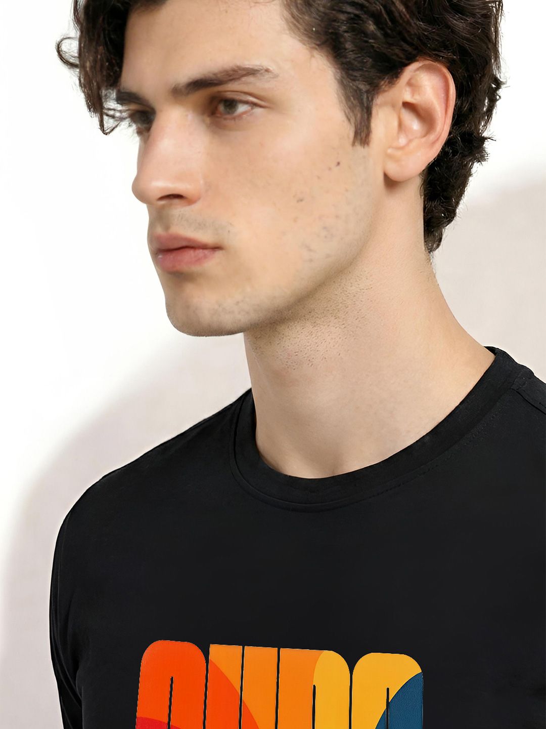 ADRO Men Printed T-shirt