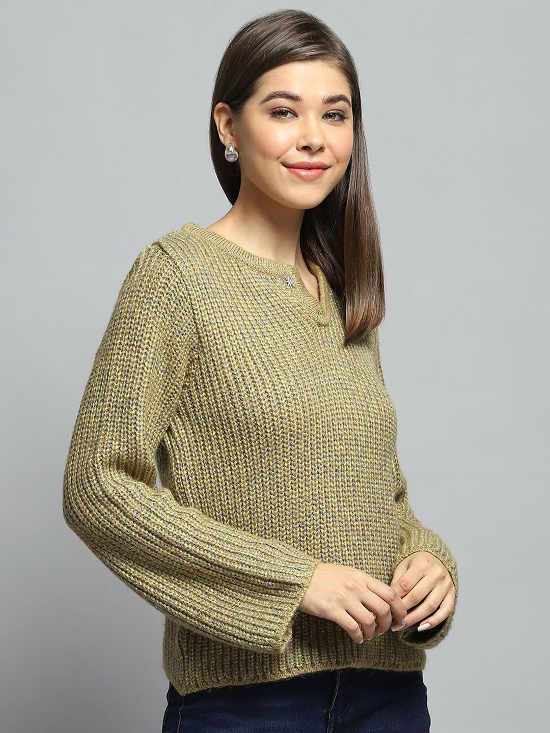 Monte Carlo Women Ribbed Sweater Vest