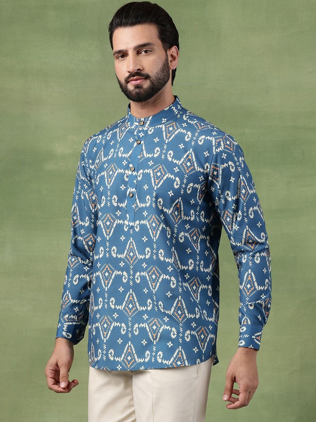 Anouk Men Ethnic Motifs Printed Kurta
