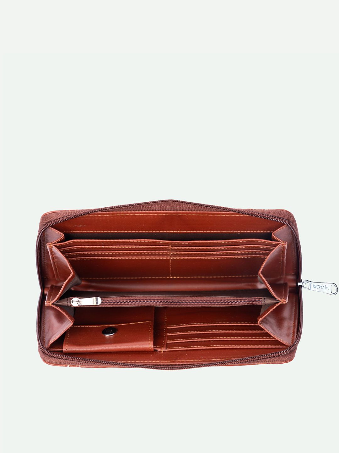 ZOUK Women Arika Zipper Wallet FloMotif