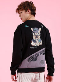 The Indian Garage Co Men Printed Pullover Sweatshirt