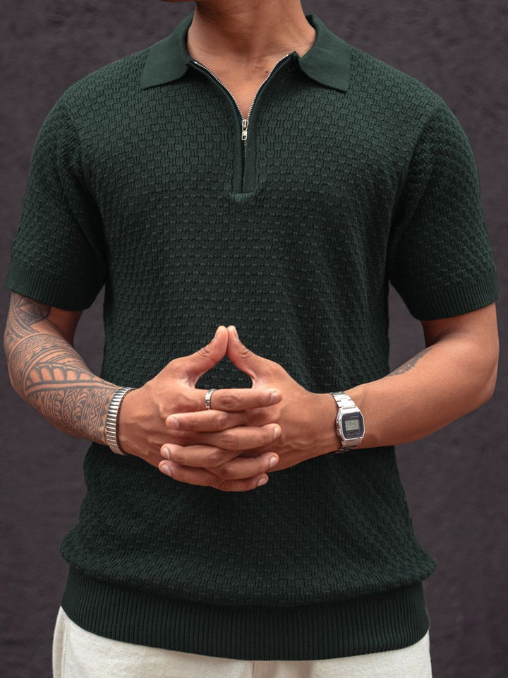 Powerlook Men Polo Collar T-shirt