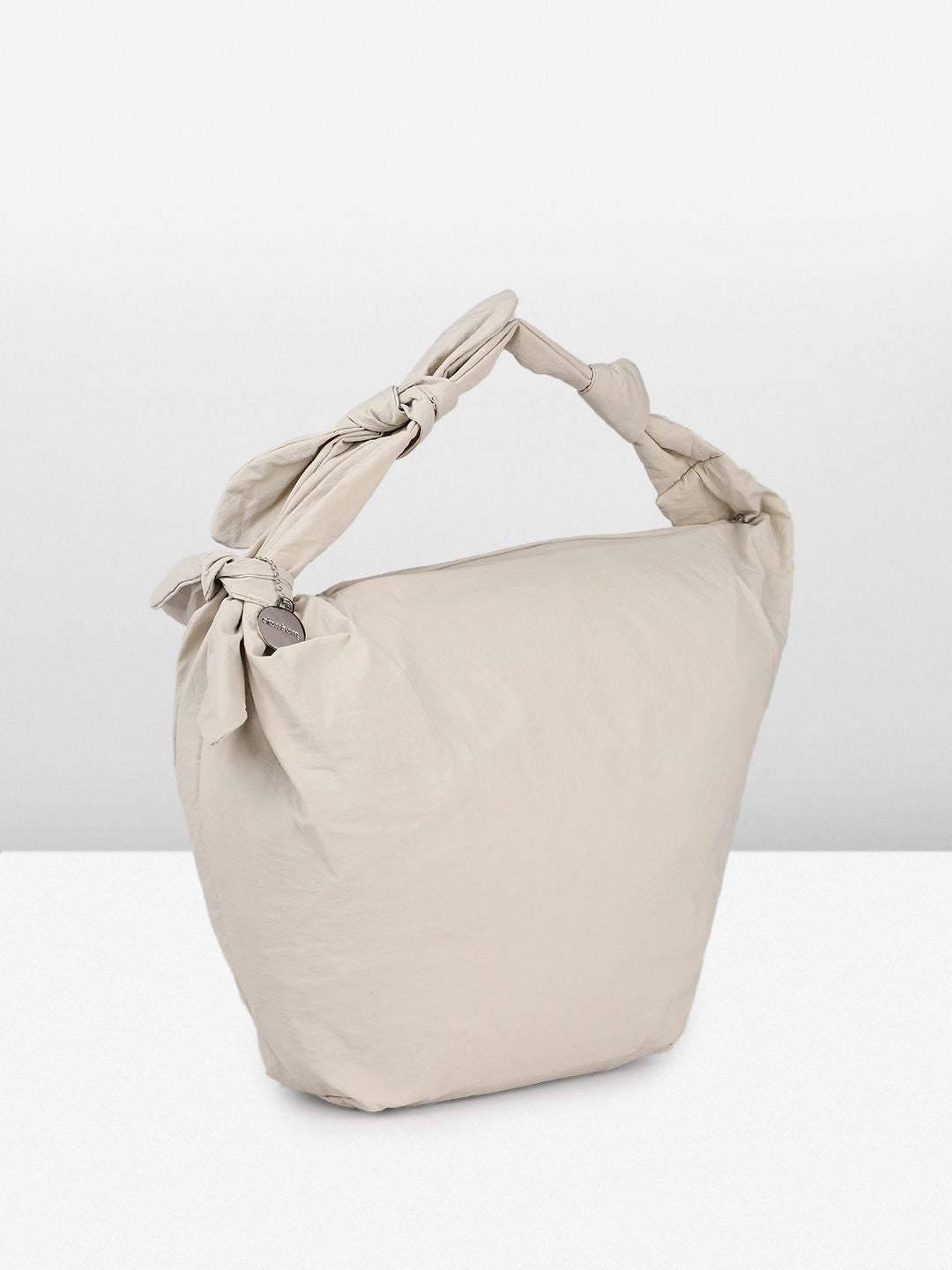 DressBerry Structured Shoulder Bag with Bow Detail