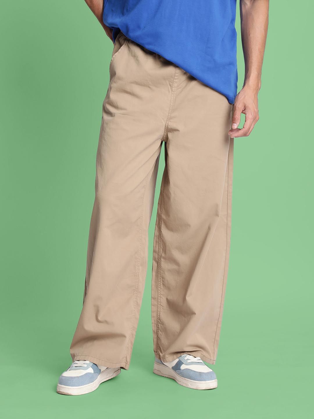 Bene Kleed Men Super Baggy Fit Cotton Trouser