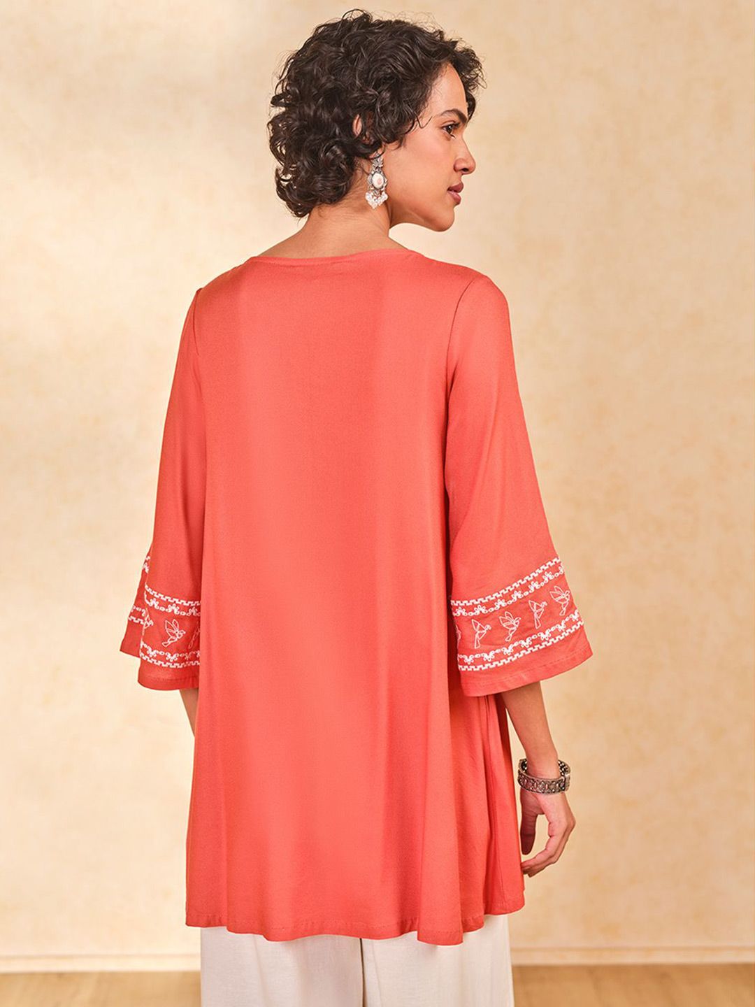 Global Desi Embroidered Tunic