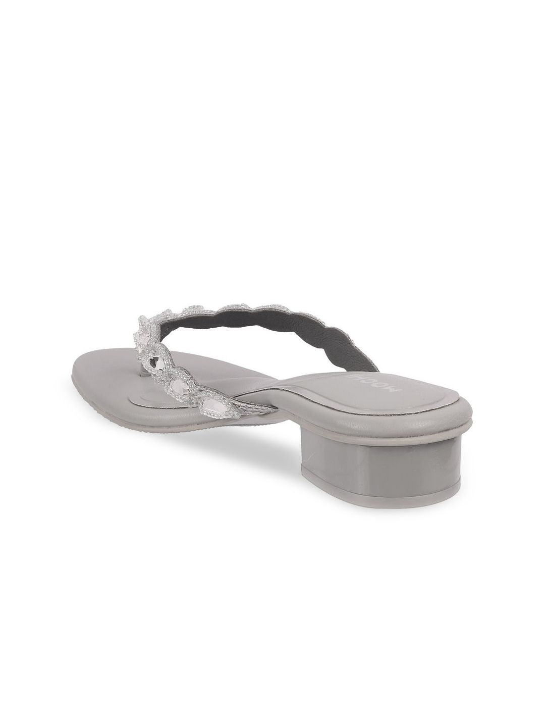 Mochi Open Toe Western - Embellished Block