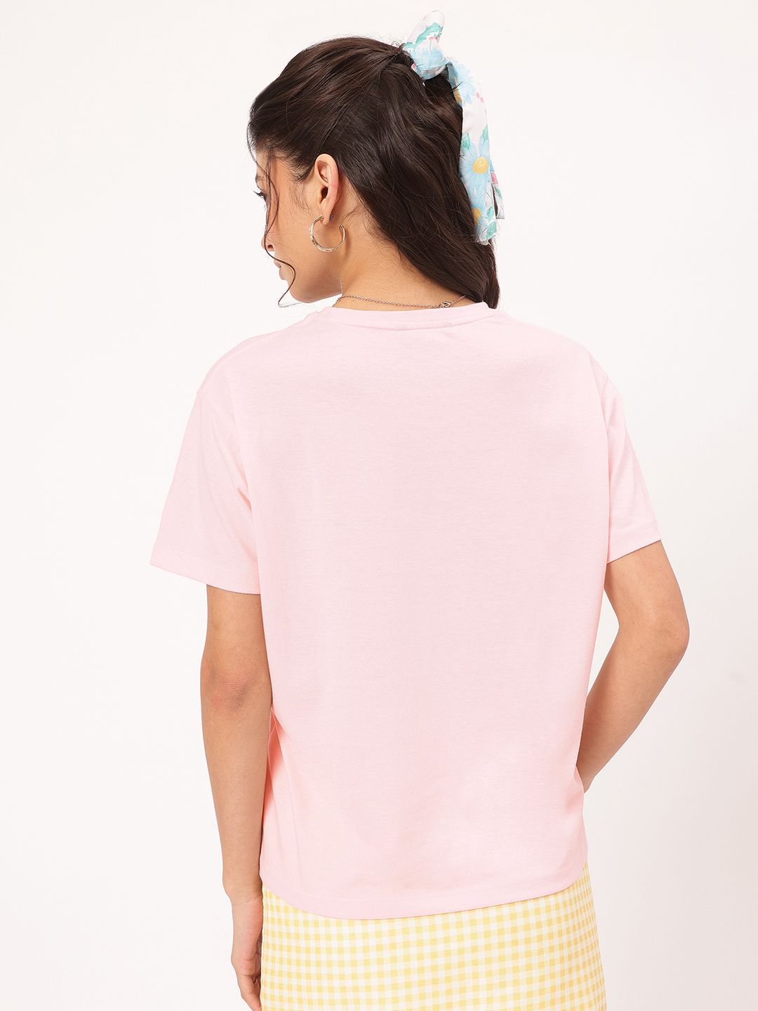 DressBerry Citrus Circuit Printed Relaxed Fit T-shirt