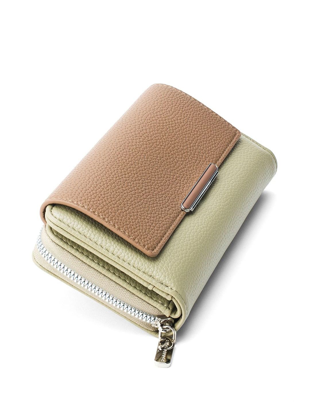 Lino Perros Women Colourblocked Card Holder