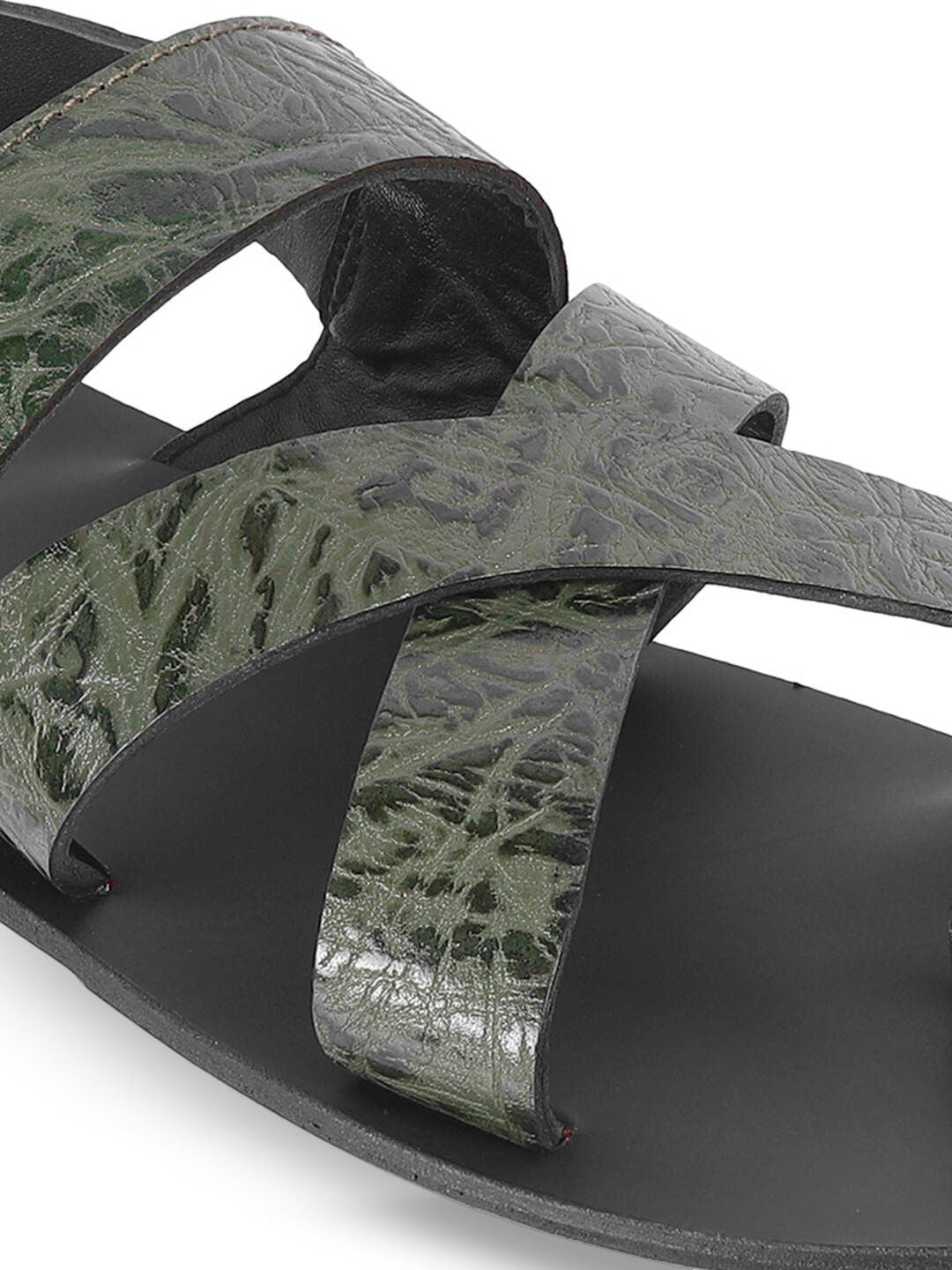 Metro Men Leather Comfort Sandals