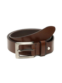 Teakwood Leathers Men Textured Leather Belt