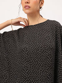 DressBerry Easy Flow Ditsy Polka Batwing Top