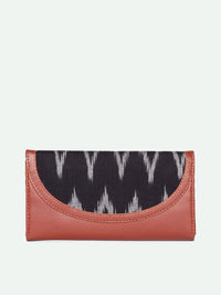 ZOUK Women Printed Ikat Wave Kyra Leather Envelope Wallet