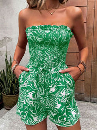 DressBerry Off-Shoulder Printed Jumpsuit