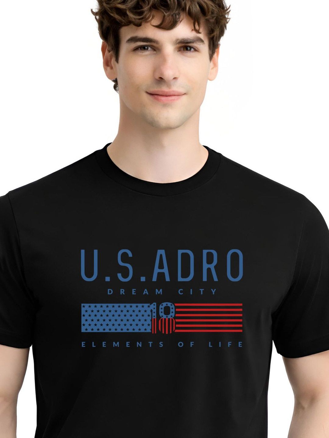 ADRO Men Printed T-shirt