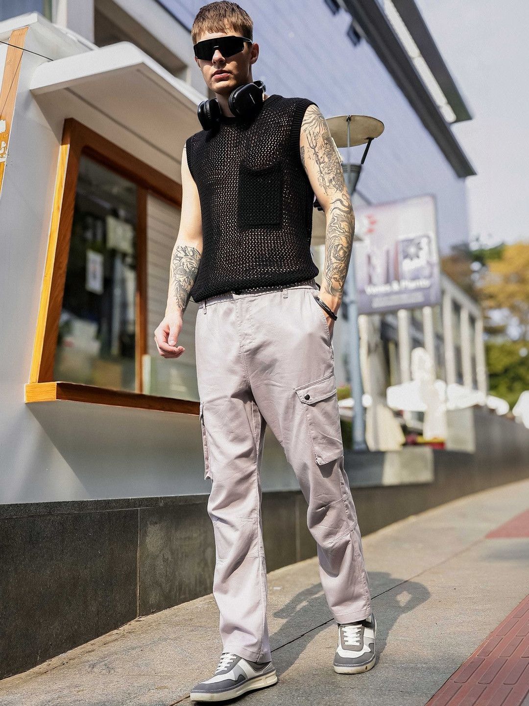 Eszett Men Cargos Trousers
