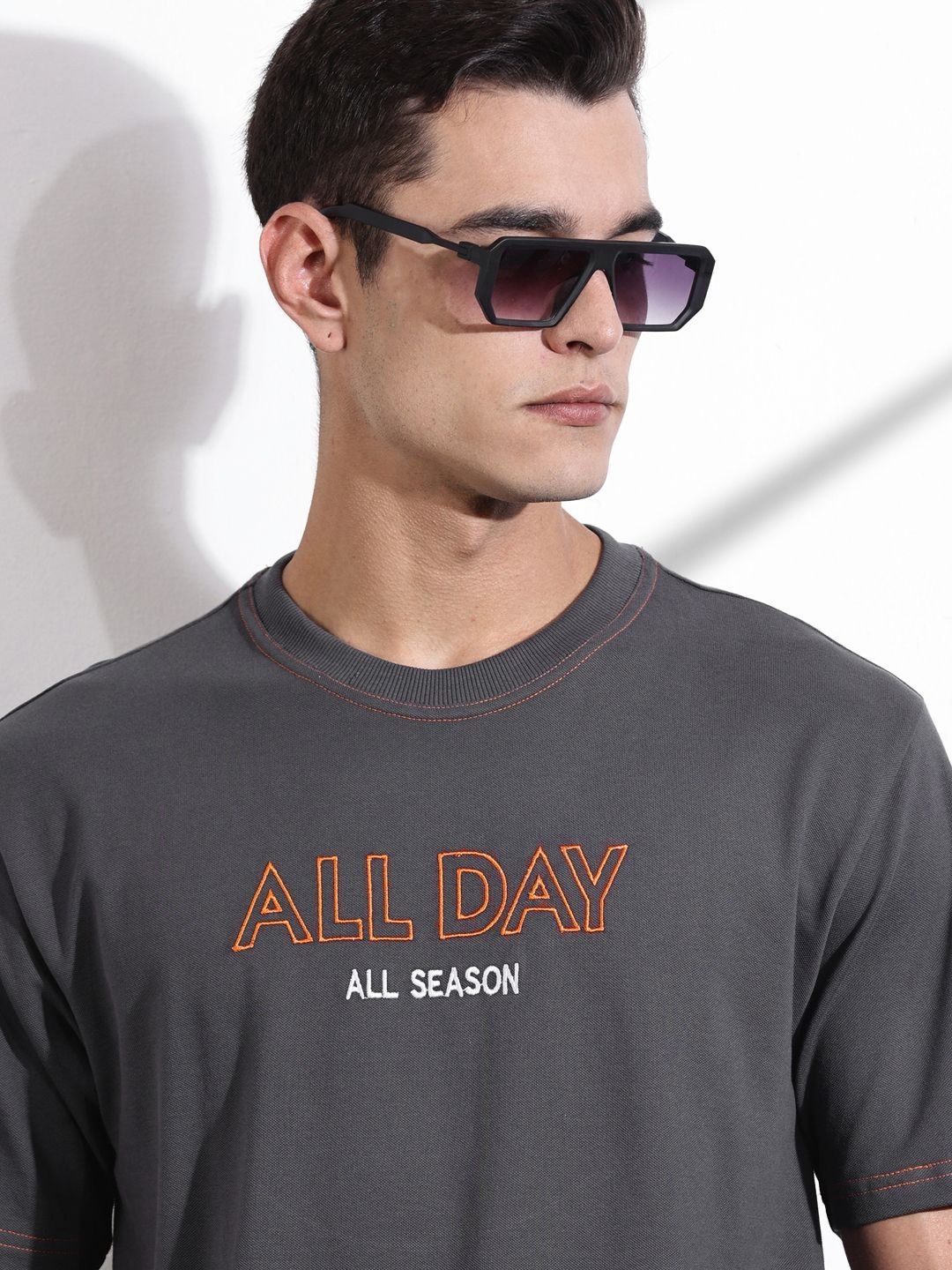 Thomas Scott Typography Printed Round Neck T-shirt
